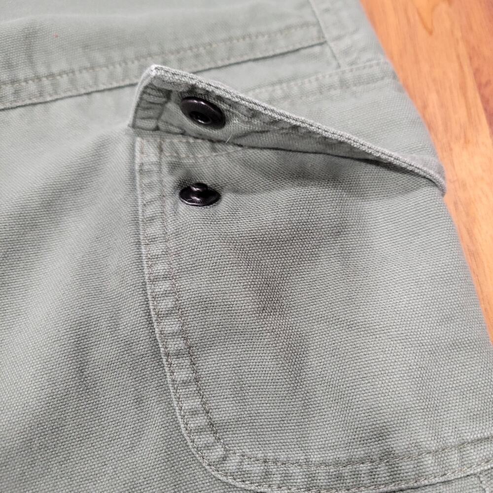 Eddie Bauer Cargo Skirt Olive Green Size 16R - Picture 5 of 10